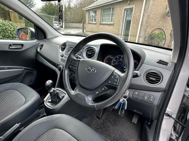 Hyundai I10 2019 1.2 Se Hatchback Euro 6 87 Grey #4