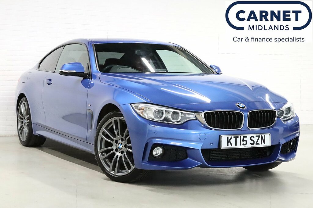 BMW 4 Series 420I M Sport Blue