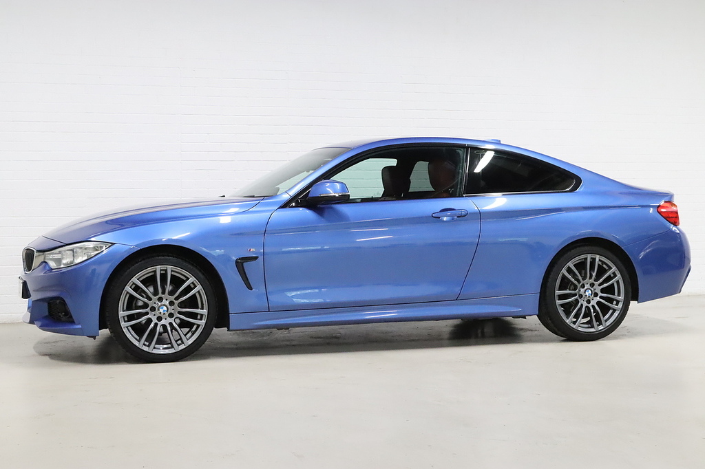 BMW 4 Series 420I M Sport KT15SZN Blue #4