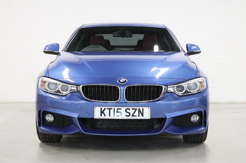 BMW 4 Series 420I M Sport KT15SZN Blue #2