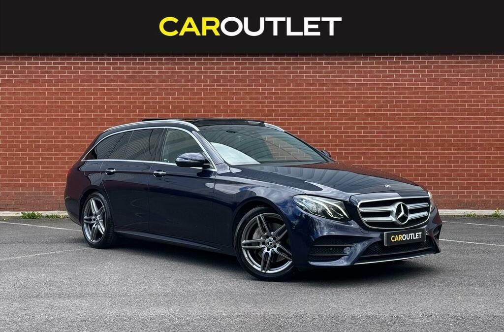 Mercedes-Benz E Class 2.0 E220d Amg Line Premium G-tronic Euro 6 Ss Blue