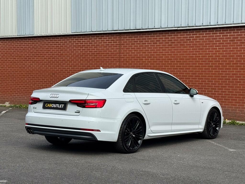 Audi A4 3.0 Tdi V6 S Line Tiptronic Quattro Euro 6 Ss 4 White #2