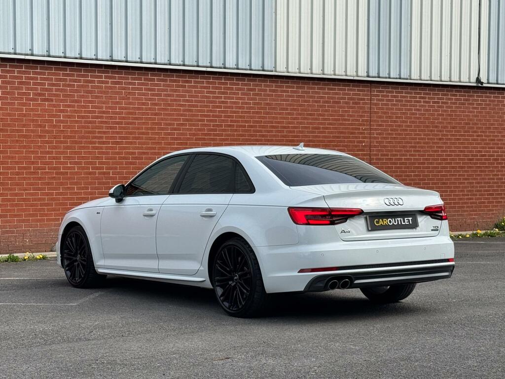 Audi A4 3.0 Tdi V6 S Line Tiptronic Quattro Euro 6 Ss 4 White #6