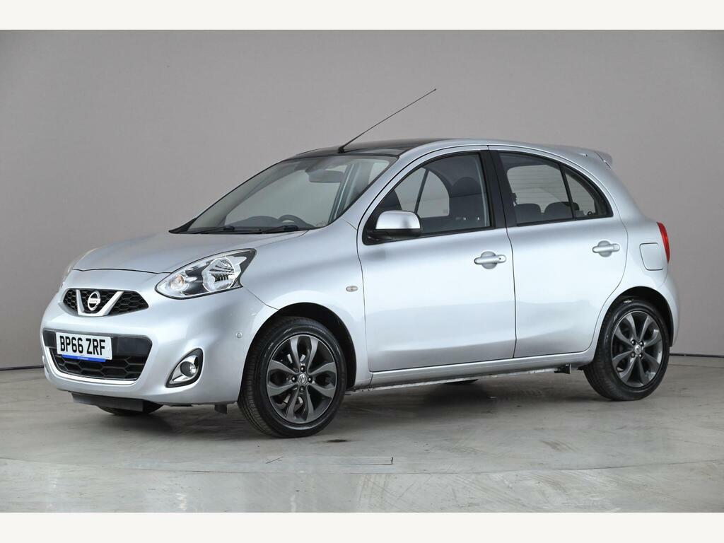 Nissan Micra 1.2 Dig-s Tekna Euro 6 Ss Silver #2