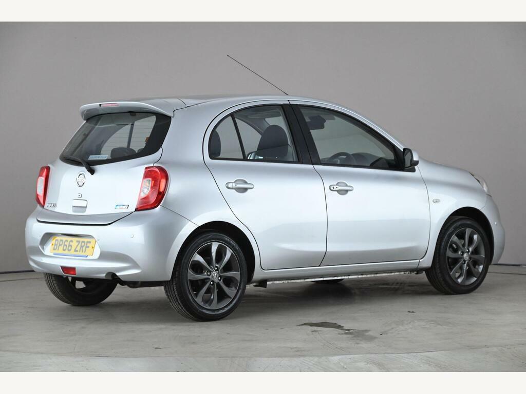 Nissan Micra 1.2 Dig-s Tekna Euro 6 Ss Silver #3