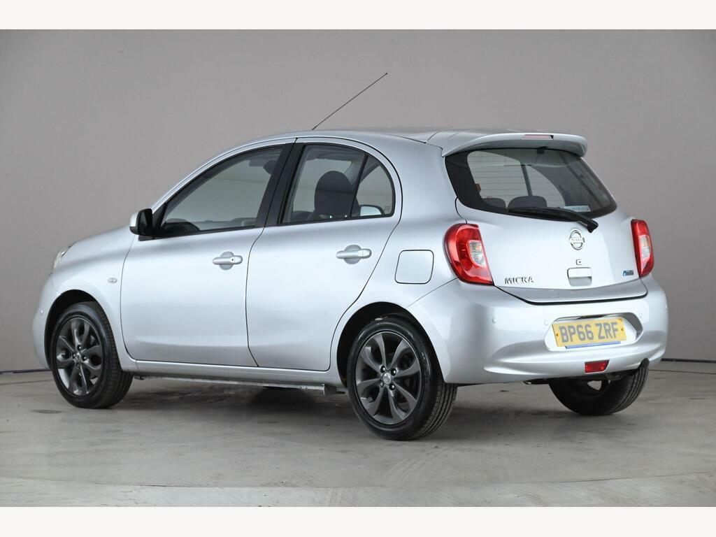 Nissan Micra 1.2 Dig-s Tekna Euro 6 Ss Silver #4