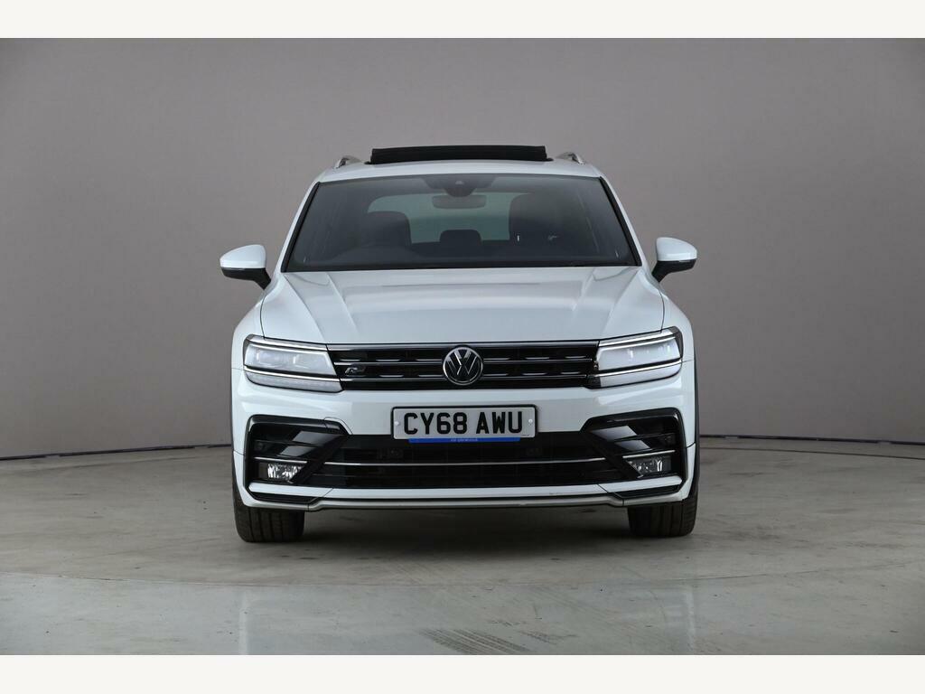 Volkswagen Tiguan 2.0 Tdi R-line Dsg Euro 6 Ss CY68AWU White #5