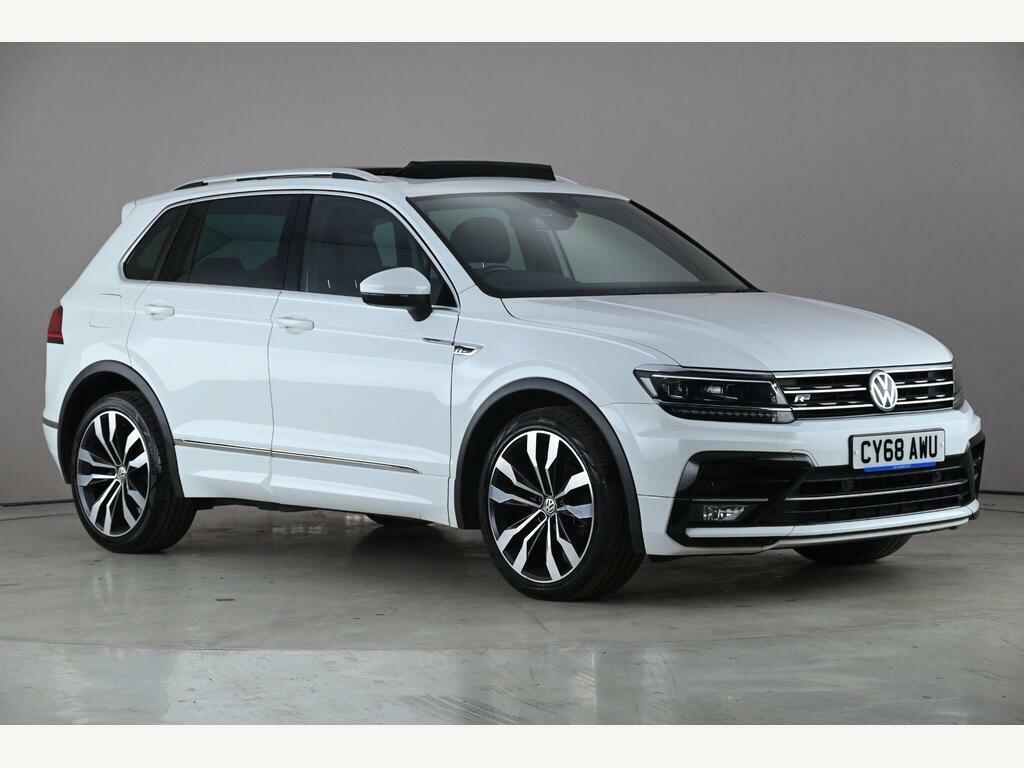Volkswagen Tiguan 2.0 Tdi R-line Dsg Euro 6 Ss White