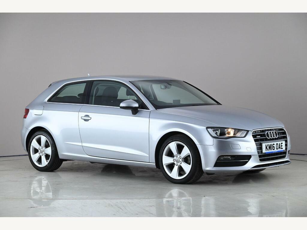 Audi A3 2.0 Tdi Sport Quattro Euro 6 Ss Nav Silver