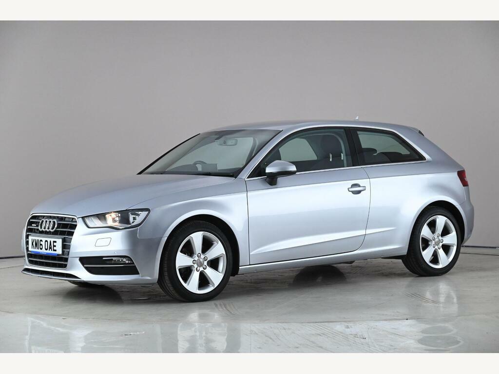 Audi A3 2.0 Tdi Sport Quattro Euro 6 Ss Nav Silver #2