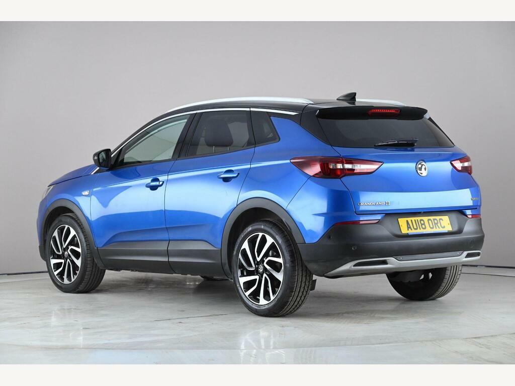 Vauxhall Grandland X 1.2 Turbo Elite Nav Euro 6 Ss AU18ORC Blue #4