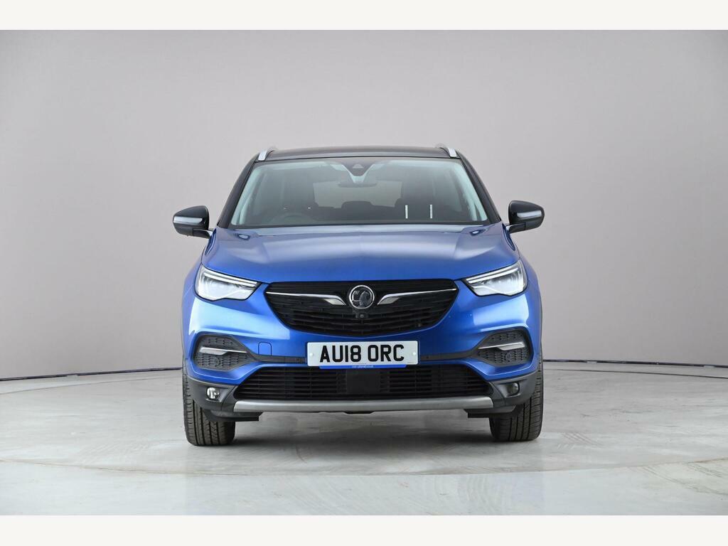 Vauxhall Grandland X 1.2 Turbo Elite Nav Euro 6 Ss AU18ORC Blue #5