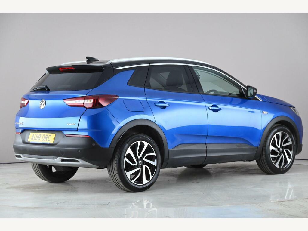 Vauxhall Grandland X 1.2 Turbo Elite Nav Euro 6 Ss AU18ORC Blue #3