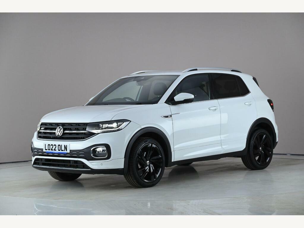 Volkswagen T-Cross 1.0 Tsi R-line Dsg Euro 6 Ss White #2