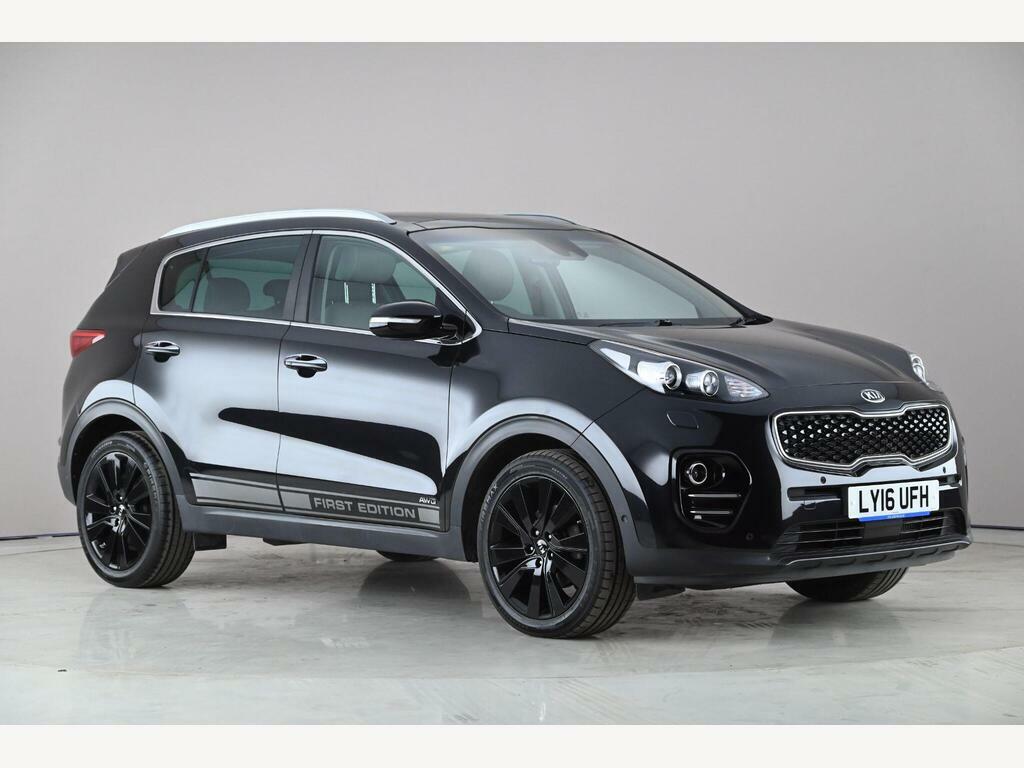 Kia Sportage 2.0 Crdi First Edition Awd Euro 6 Black