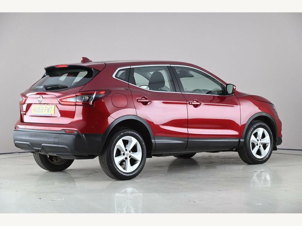 Nissan Qashqai 1.5 Dci Acenta Premium Euro 6 Ss NU69FWT Red #4