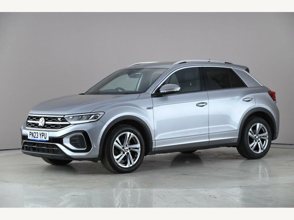 Volkswagen T-Roc 1.5 Tsi R-line Dsg Euro 6 Ss PN23YPU Silver #3