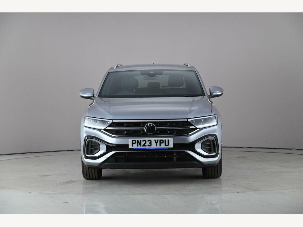 Volkswagen T-Roc 1.5 Tsi R-line Dsg Euro 6 Ss PN23YPU Silver #5