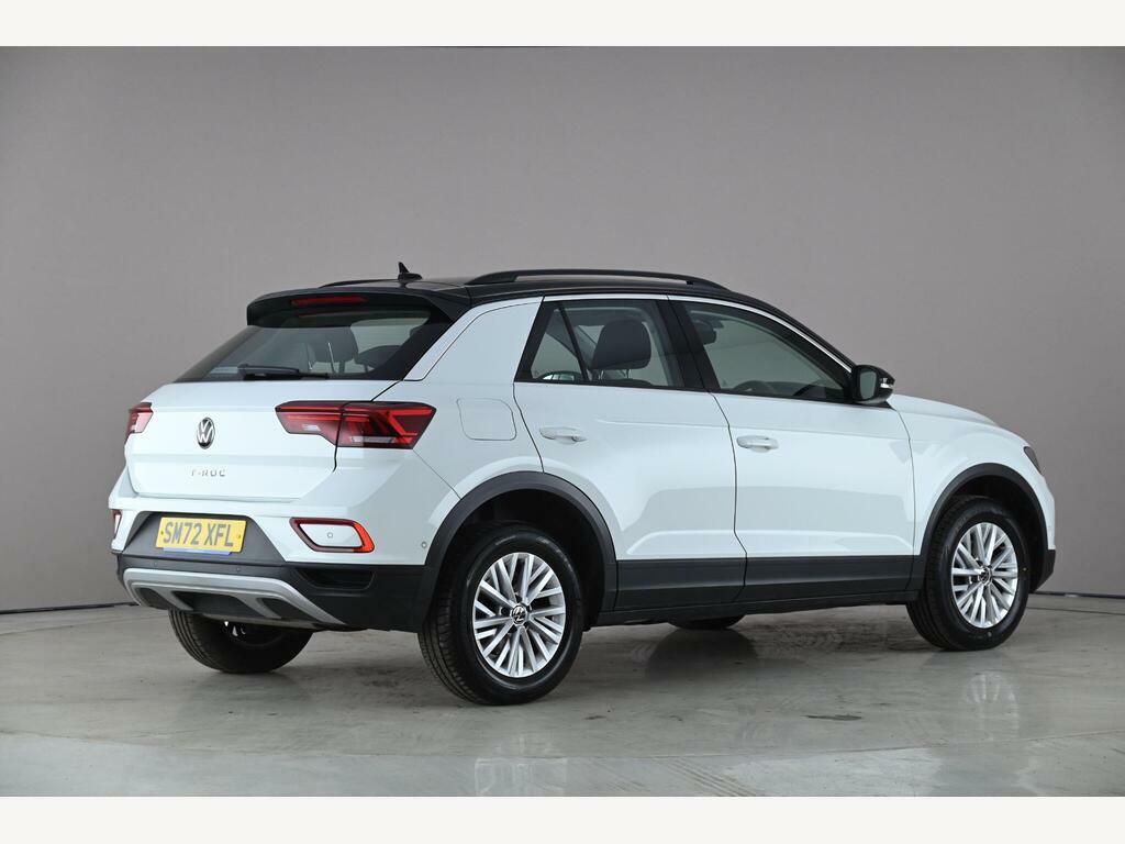 Volkswagen T-Roc 1.5 Tsi Life Dsg Euro 6 Ss SM72XFL White #2