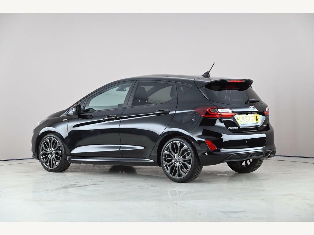 Ford Fiesta 1.0T Ecoboost Mhev St-line X Dct Euro 6 Ss LK23TYA Black #4