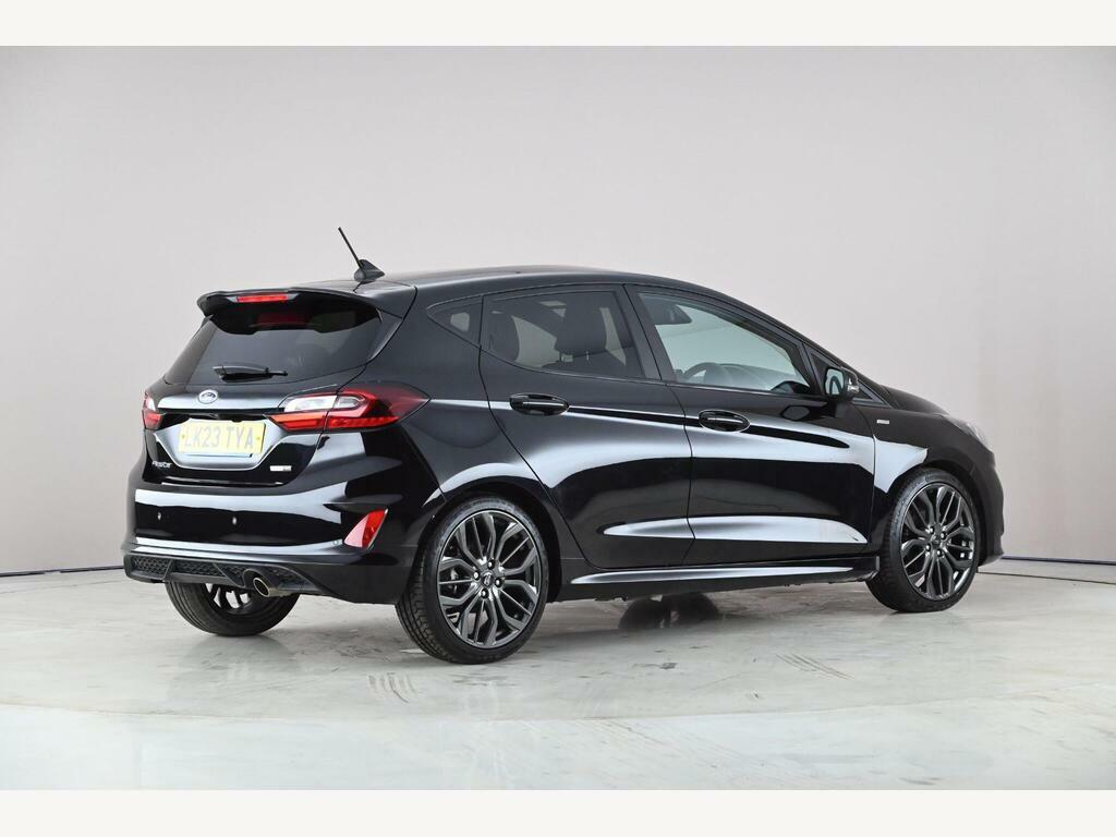 Ford Fiesta 1.0T Ecoboost Mhev St-line X Dct Euro 6 Ss LK23TYA Black #3