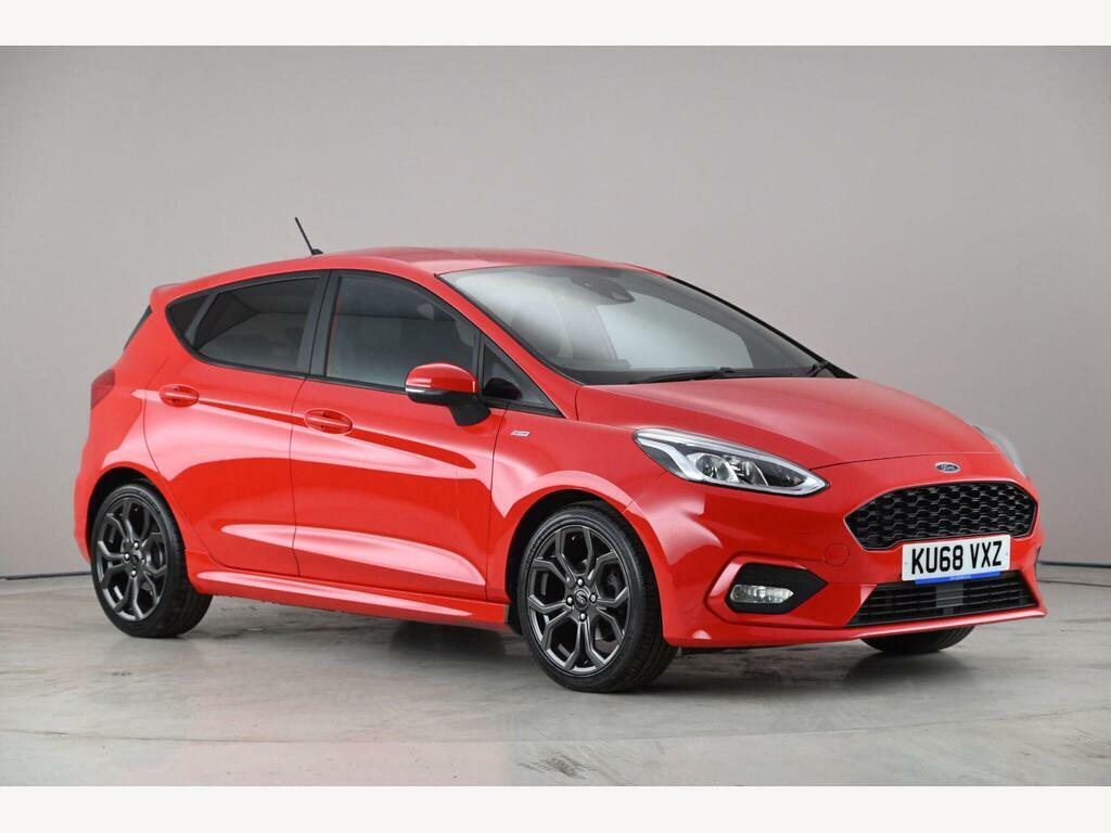 Ford Fiesta 1.0T Ecoboost St-line X Euro 6 Ss Red