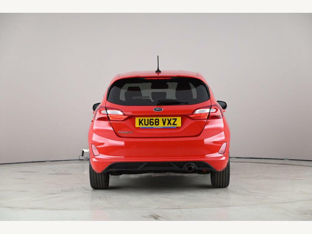Ford Fiesta 1.0T Ecoboost St-line X Euro 6 Ss KU68VXZ Red #4