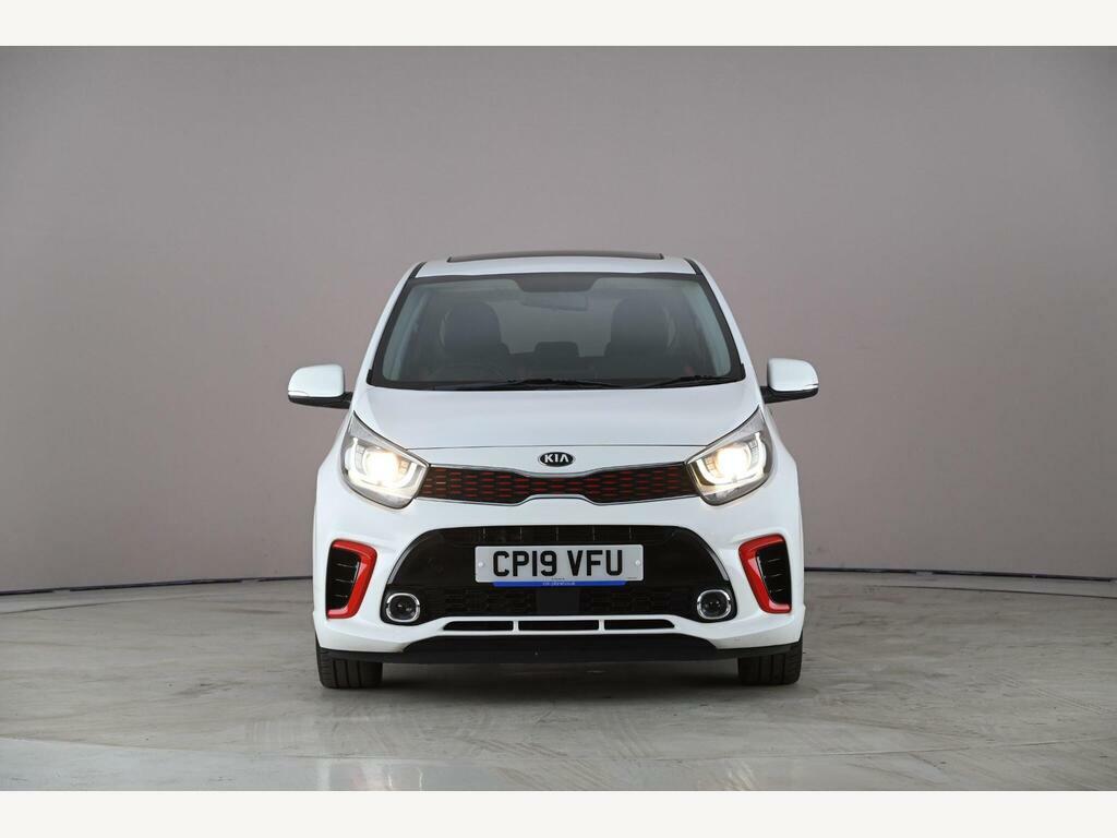 Kia Picanto 1.0 T-gdi Gt-line S Euro 6 CP19VFU White #5