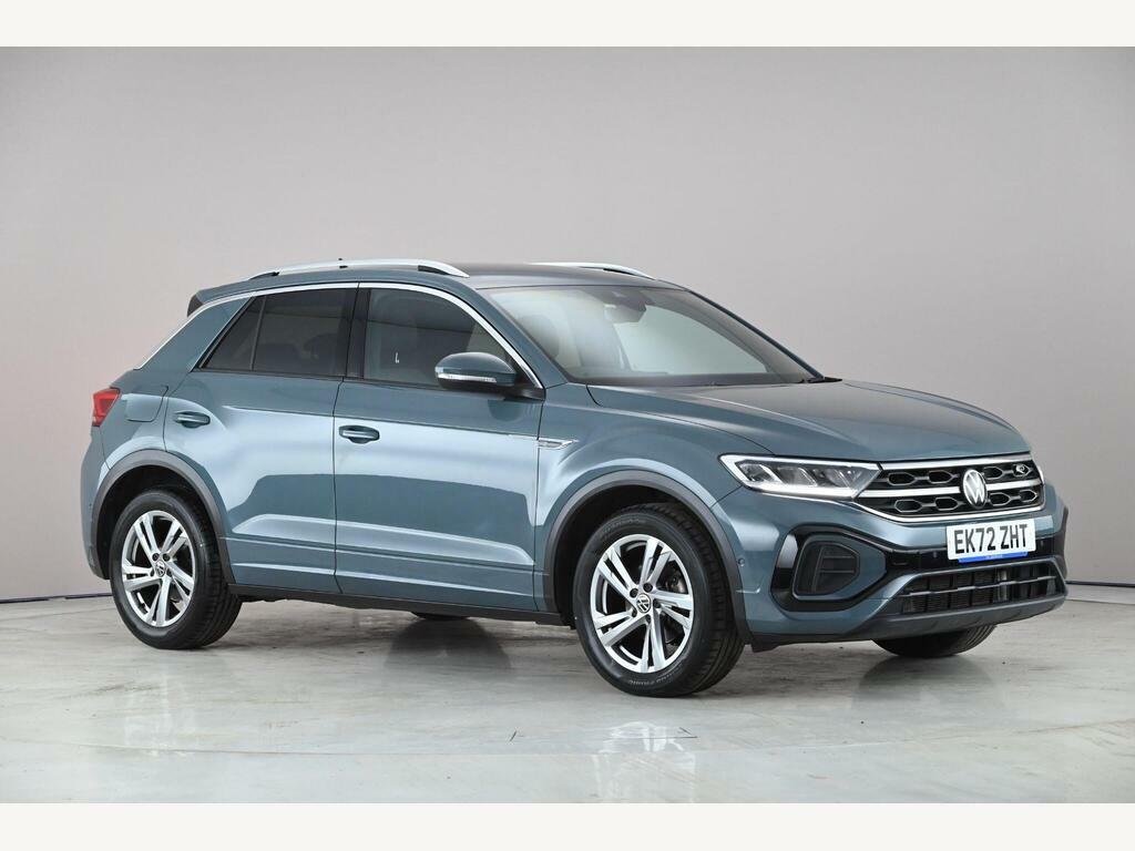 Volkswagen T-Roc 1.5 Tsi R-line Dsg Euro 6 Ss Blue