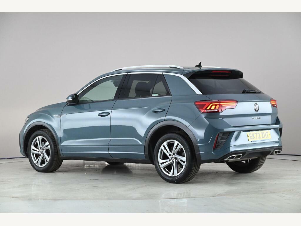 Volkswagen T-Roc 1.5 Tsi R-line Dsg Euro 6 Ss EK72ZHT Blue #2