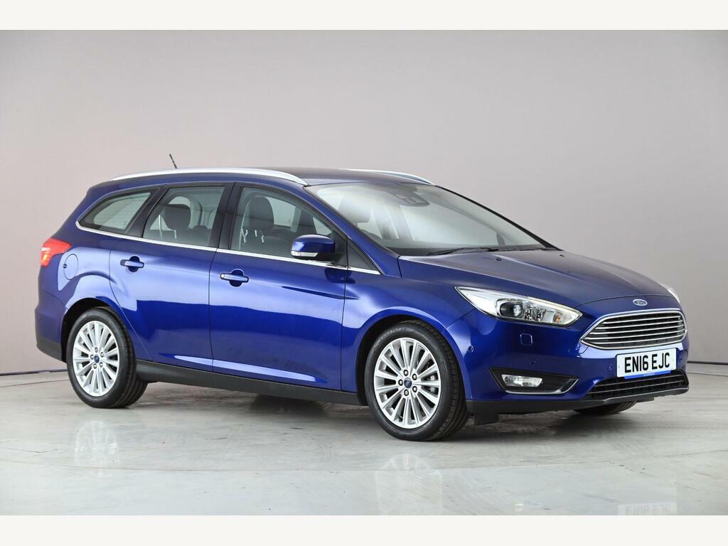 Ford Focus 1.5 Tdci Titanium X Euro 6 Ss Blue