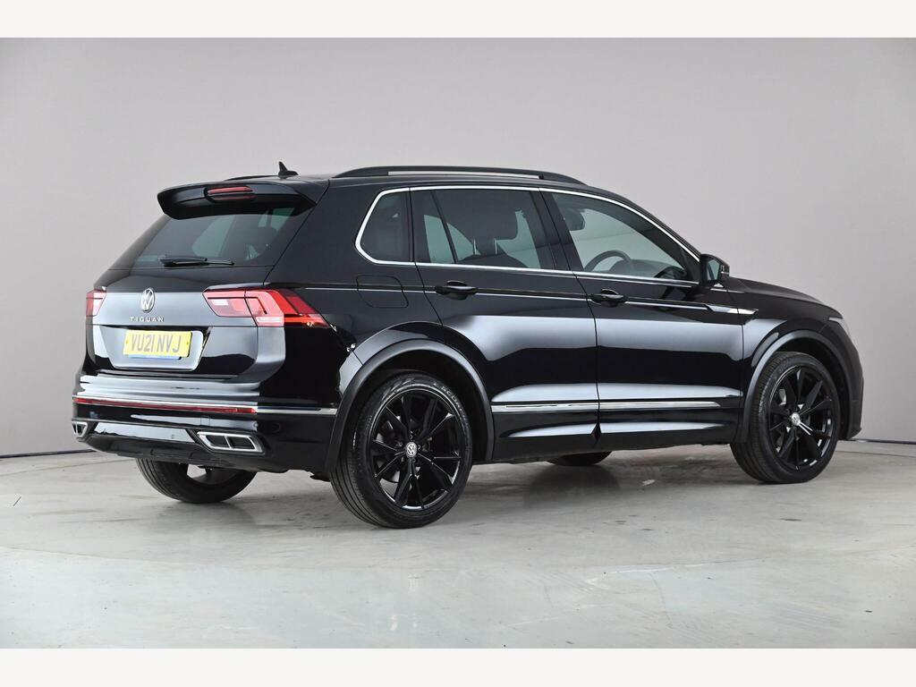 Volkswagen Tiguan 1.5 Tsi R-line Dsg Euro 6 Ss VU21NVJ Black #3