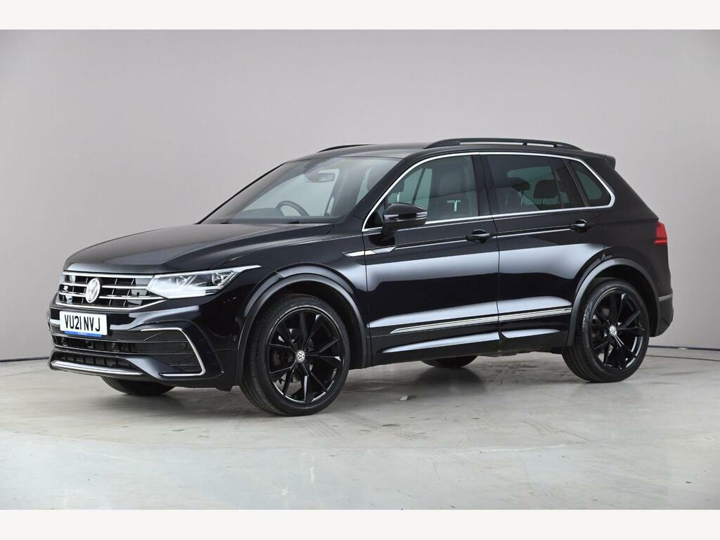 Volkswagen Tiguan 1.5 Tsi R-line Dsg Euro 6 Ss VU21NVJ Black #2