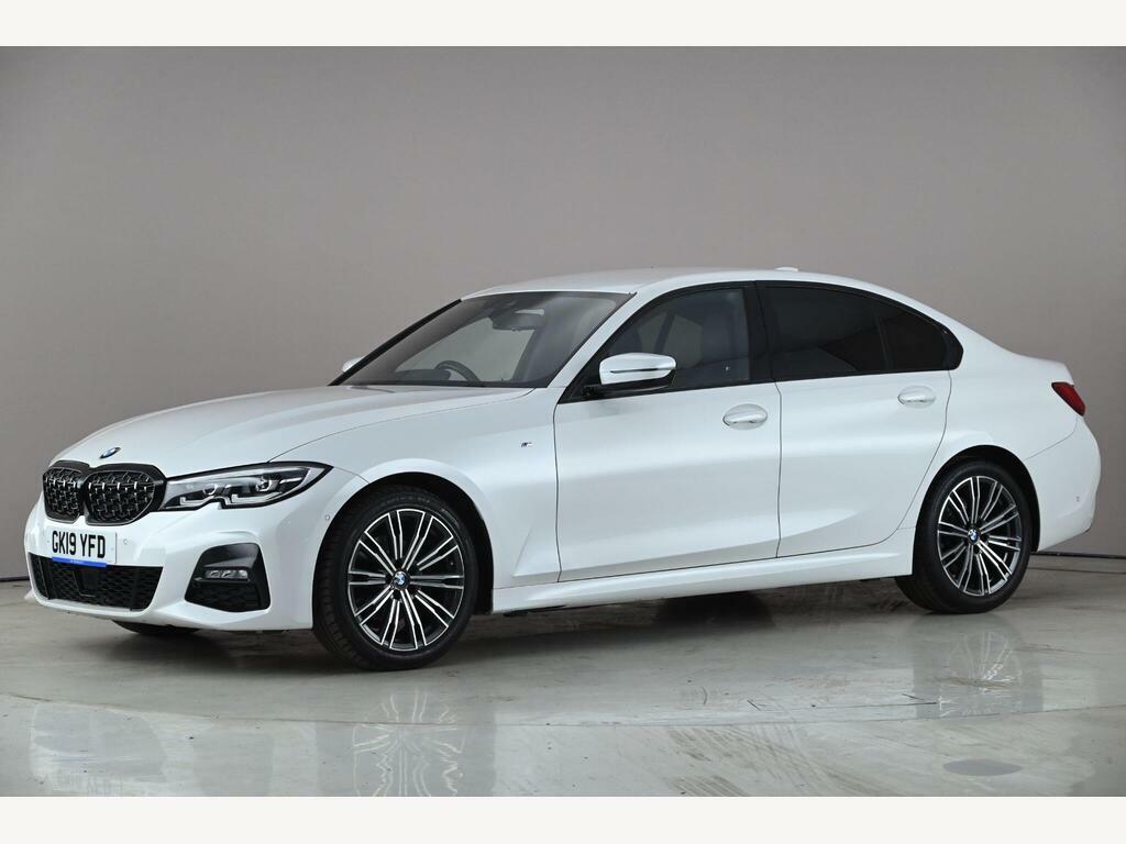 BMW 3 Series 2.0 320D M Sport Xdrive Euro 6 Ss GK19YFD White #2