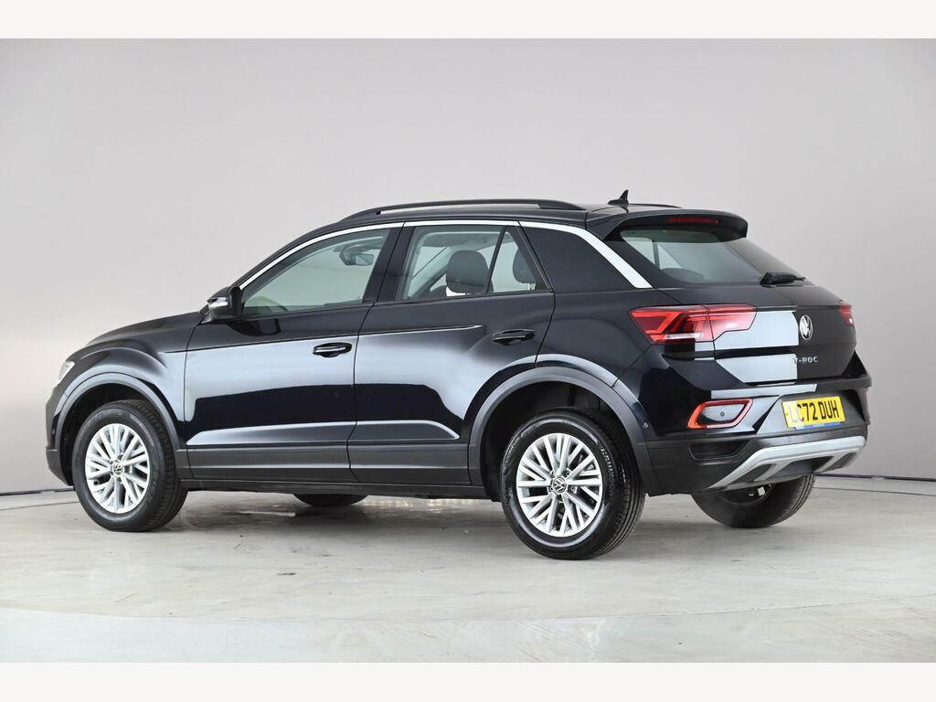 Volkswagen T-Roc 1.5 Tsi Life Dsg Euro 6 Ss LC72DUH Black #4