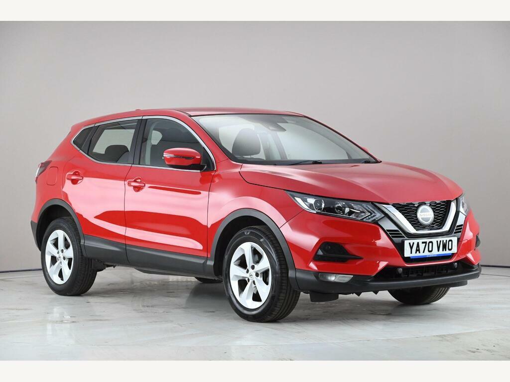 Nissan Qashqai 1.3 Dig-t Acenta Premium Euro 6 Ss YA70VWO Red