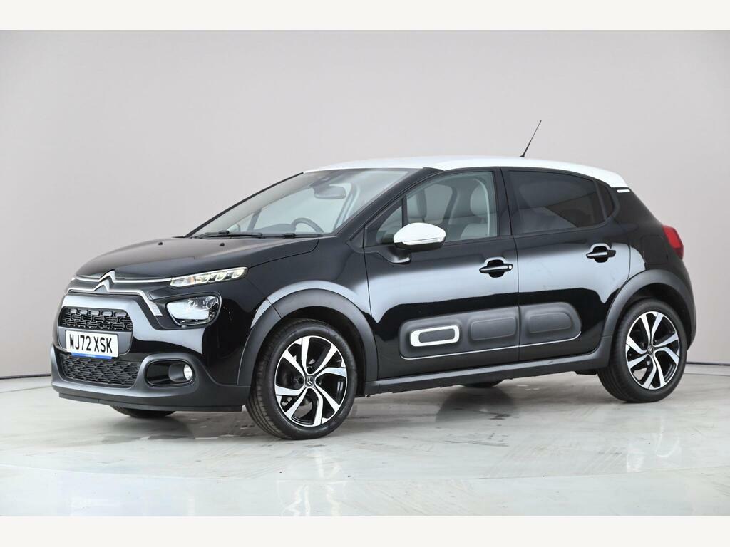 Citroen C3 1.2 Puretech Shine Plus Euro 6 Ss WJ72XSK Black #3