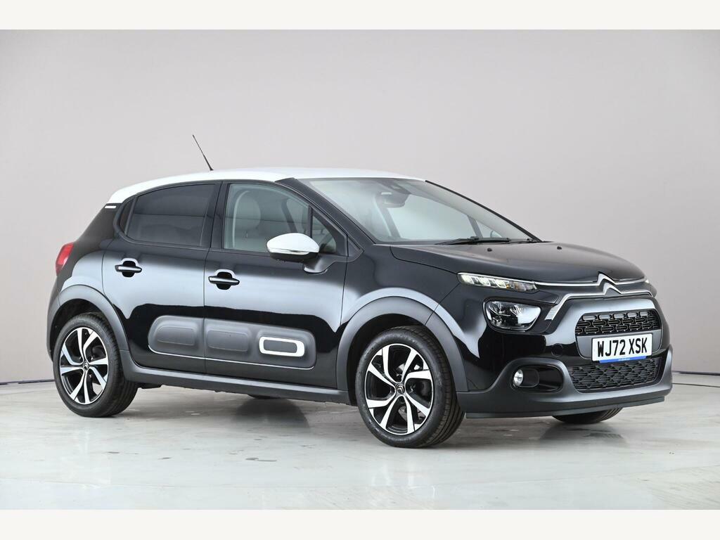 Citroen C3 1.2 Puretech Shine Plus Euro 6 Ss WJ72XSK Black
