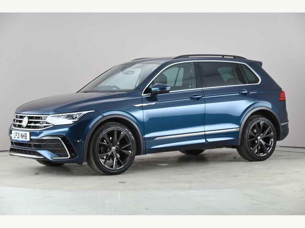 Volkswagen Tiguan 2.0 Tdi R-line Dsg 4Motion Euro 6 Ss LP21NHB Blue #2