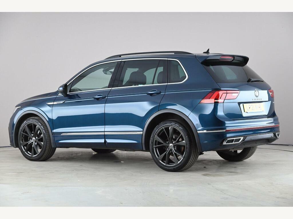Volkswagen Tiguan 2.0 Tdi R-line Dsg 4Motion Euro 6 Ss LP21NHB Blue #4