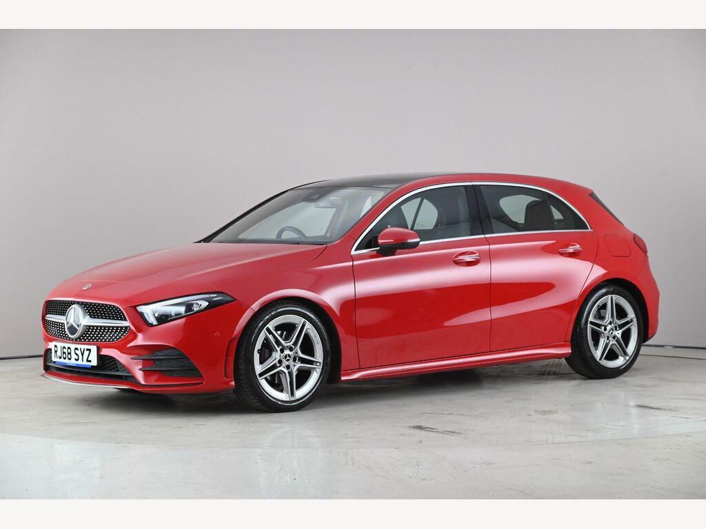 Mercedes-Benz A Class 1.3 A200 Amg Line Premium Plus 7G-dct Euro 6 S RJ68SYZ Red #2