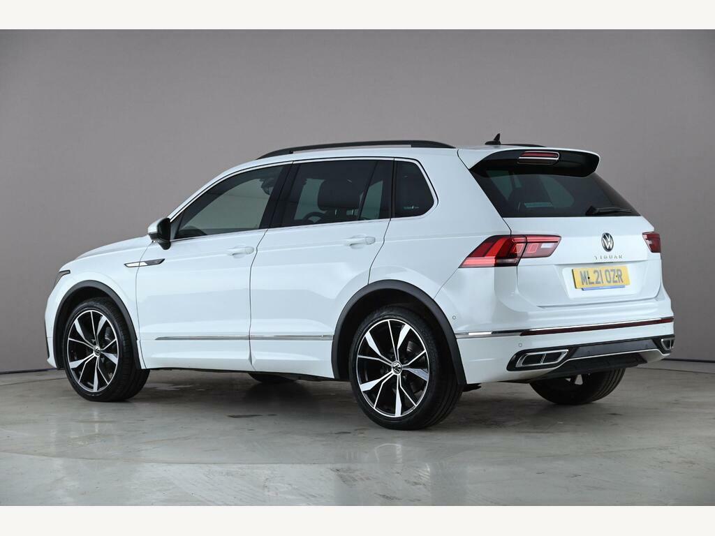 Volkswagen Tiguan 1.5 Tsi R-line Dsg Euro 6 Ss ML21OZR White #4