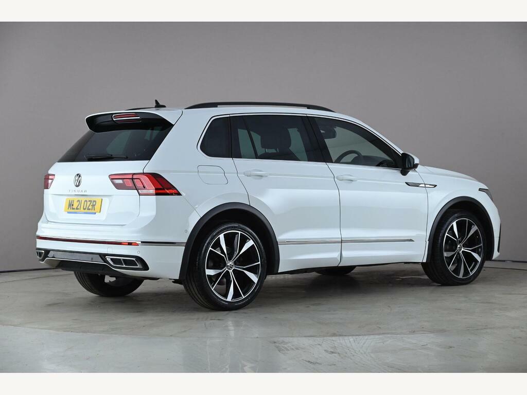 Volkswagen Tiguan 1.5 Tsi R-line Dsg Euro 6 Ss ML21OZR White #3