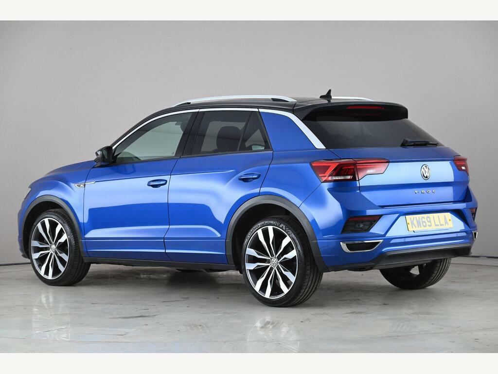 Volkswagen T-Roc 1.5 Tsi Evo R-line Dsg Euro 6 Ss KW69LLA Blue #4