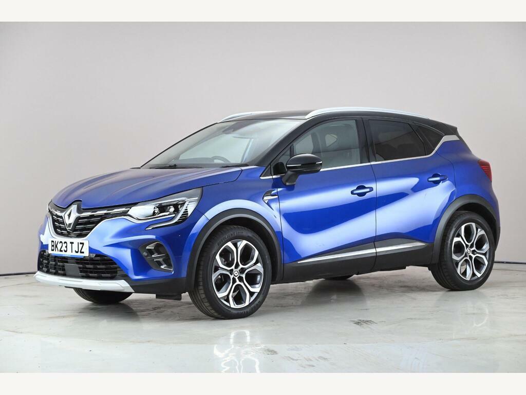 Renault Captur 1.6 E-tech Techno Euro 6 Ss BK23TJZ Blue #2