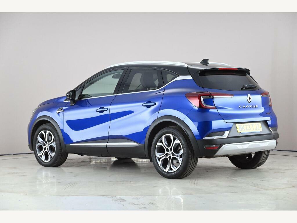 Renault Captur 1.6 E-tech Techno Euro 6 Ss BK23TJZ Blue #4