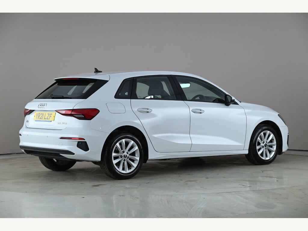 Audi A3 1.5 Tfsi 35 Technik Sportback Euro 6 Ss YR21LZF White #3