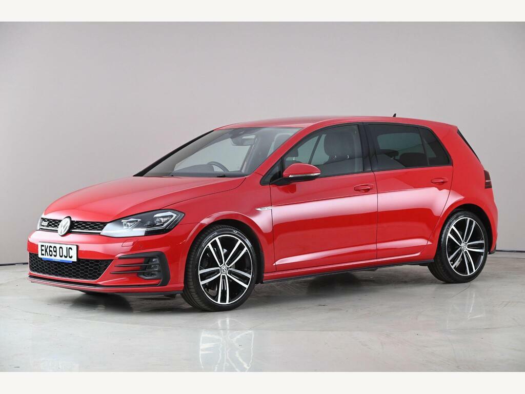 Volkswagen Golf 2.0 Tdi Gtd Dsg Euro 6 Ss EK69OJC Red #2