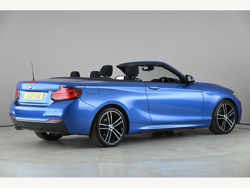 BMW 2 Series 2.0 218I M Sport Euro 6 Ss LG21VJO Blue #3