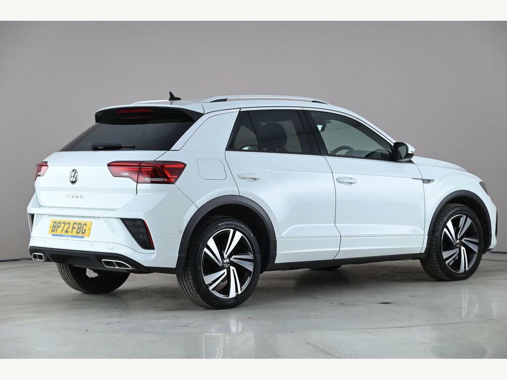 Volkswagen T-Roc 1.5 Tsi R-line Euro 6 Ss BP72FBG White #6
